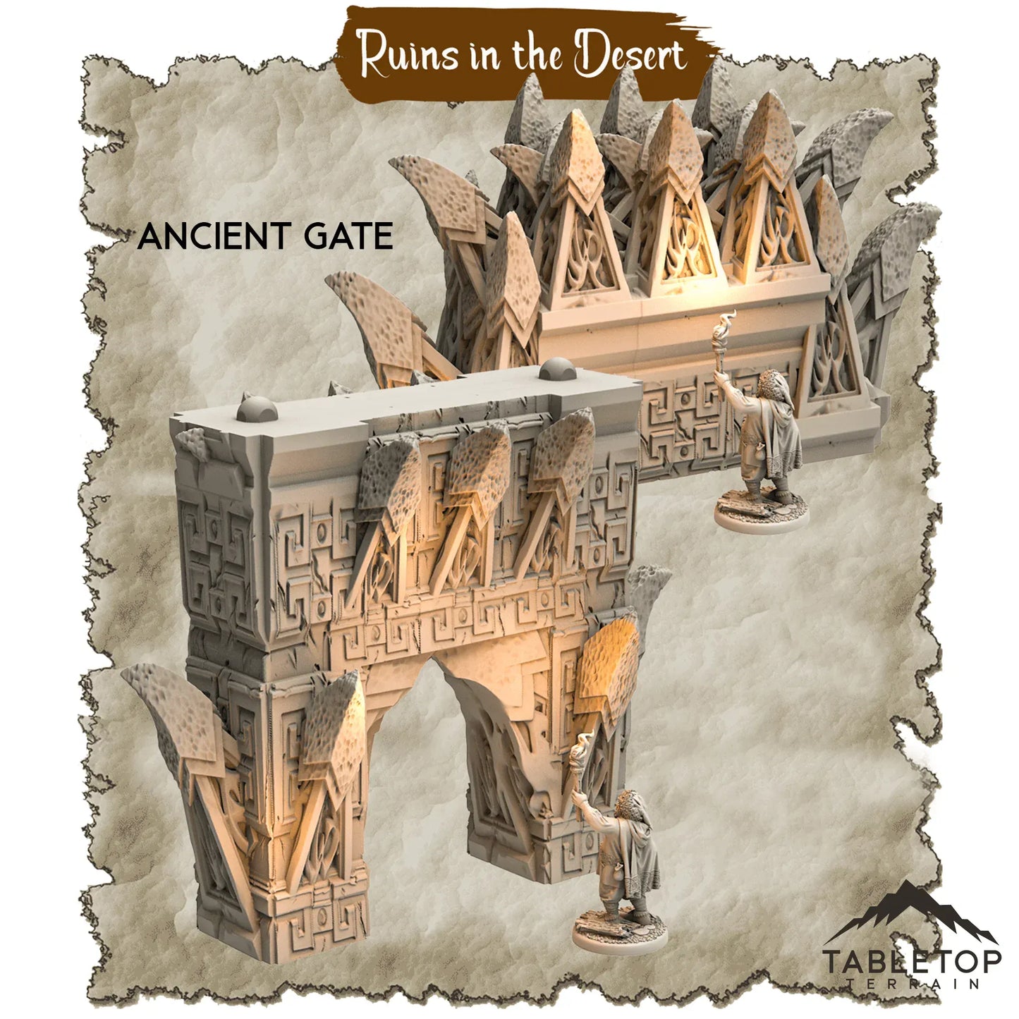 Ruins in the Desert - Thematic Dungeon Terrain