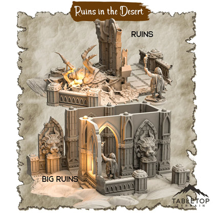 Ruins in the Desert - Thematic Dungeon Terrain