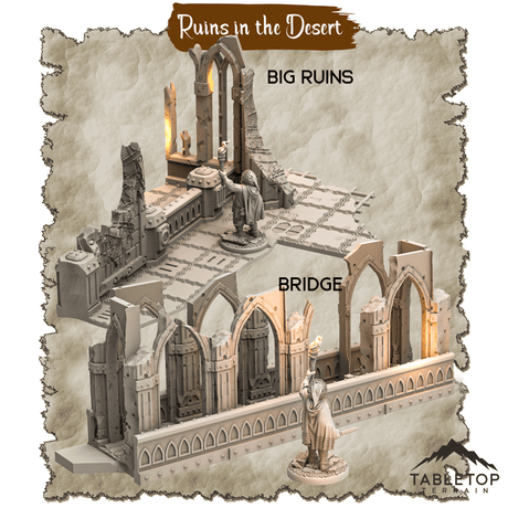 Ruins in the Desert - Thematic Dungeon Terrain