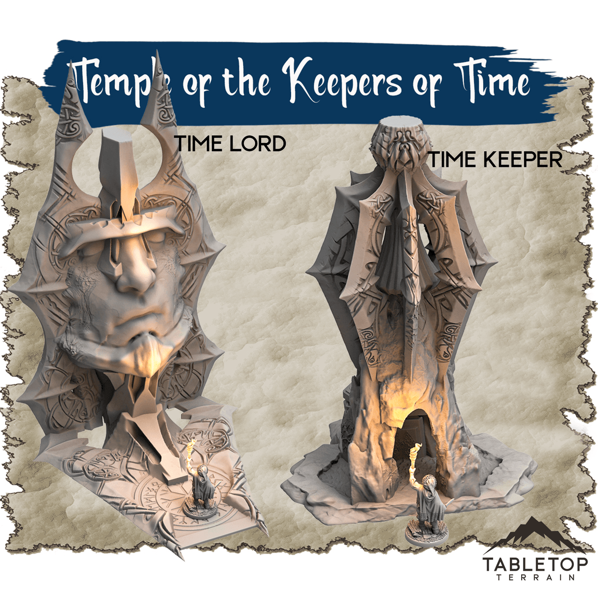 Temple of the Keepers of Time - Thematic Dungeon Terrain