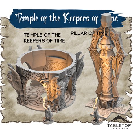 Temple of the Keepers of Time - Thematic Dungeon Terrain