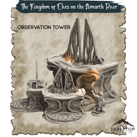 The Kingdom of Elves on the Amarth River - Thematic Dungeon Terrain