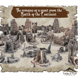 The Remains of a Giant from the Battle of the Continent Dungeon Terrain