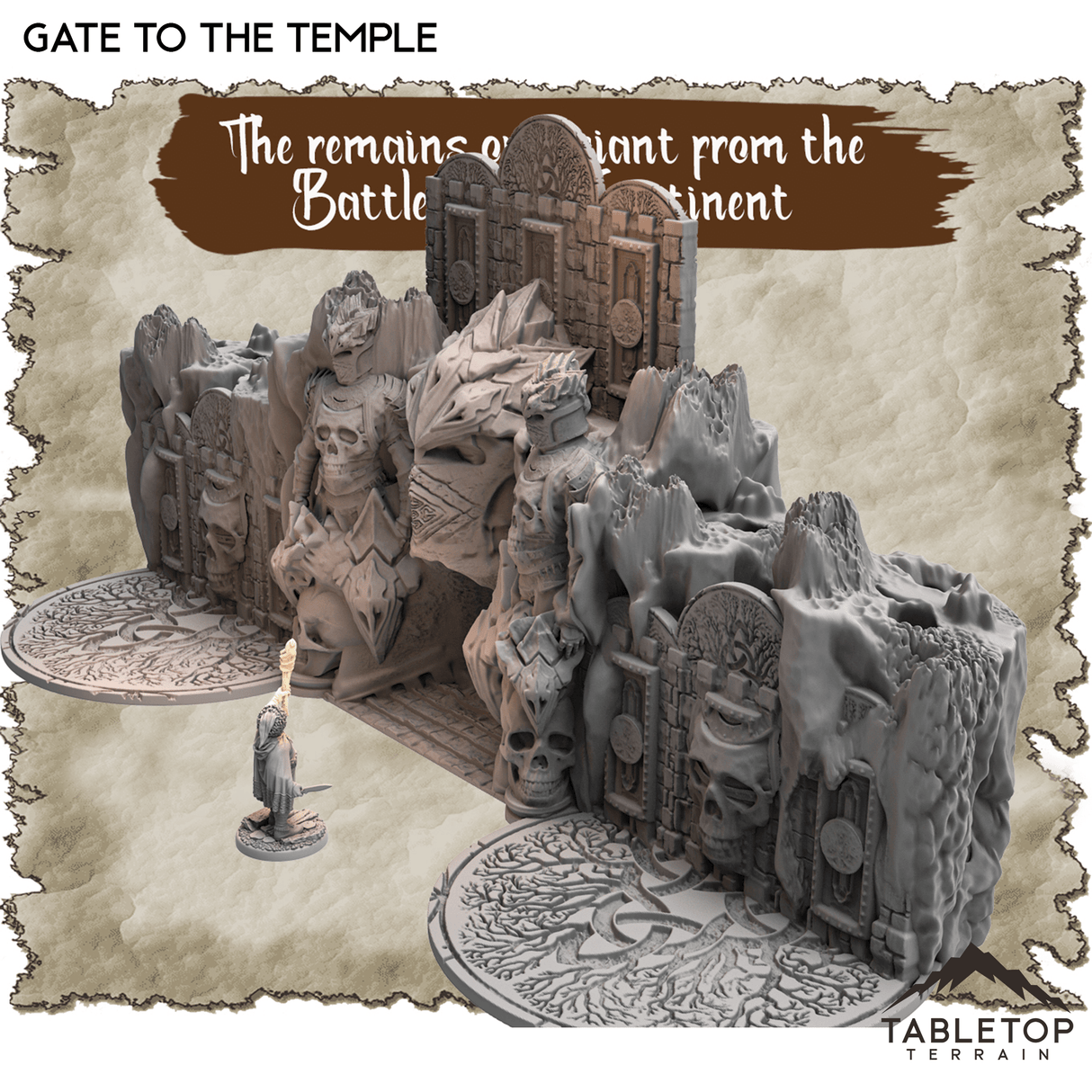 The Remains of a Giant from the Battle of the Continent Dungeon Terrain