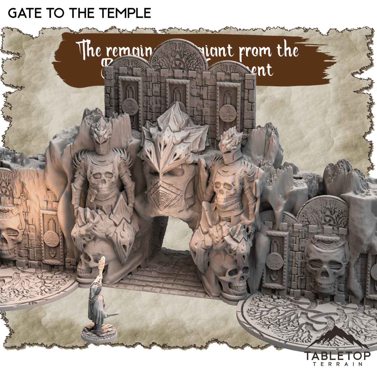 The Remains of a Giant from the Battle of the Continent Dungeon Terrain