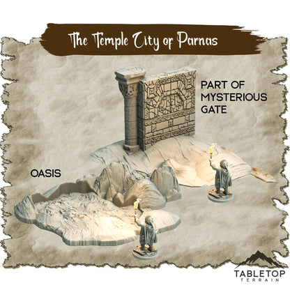 The Temple City of Parnas - Thematic Dungeon Terrain