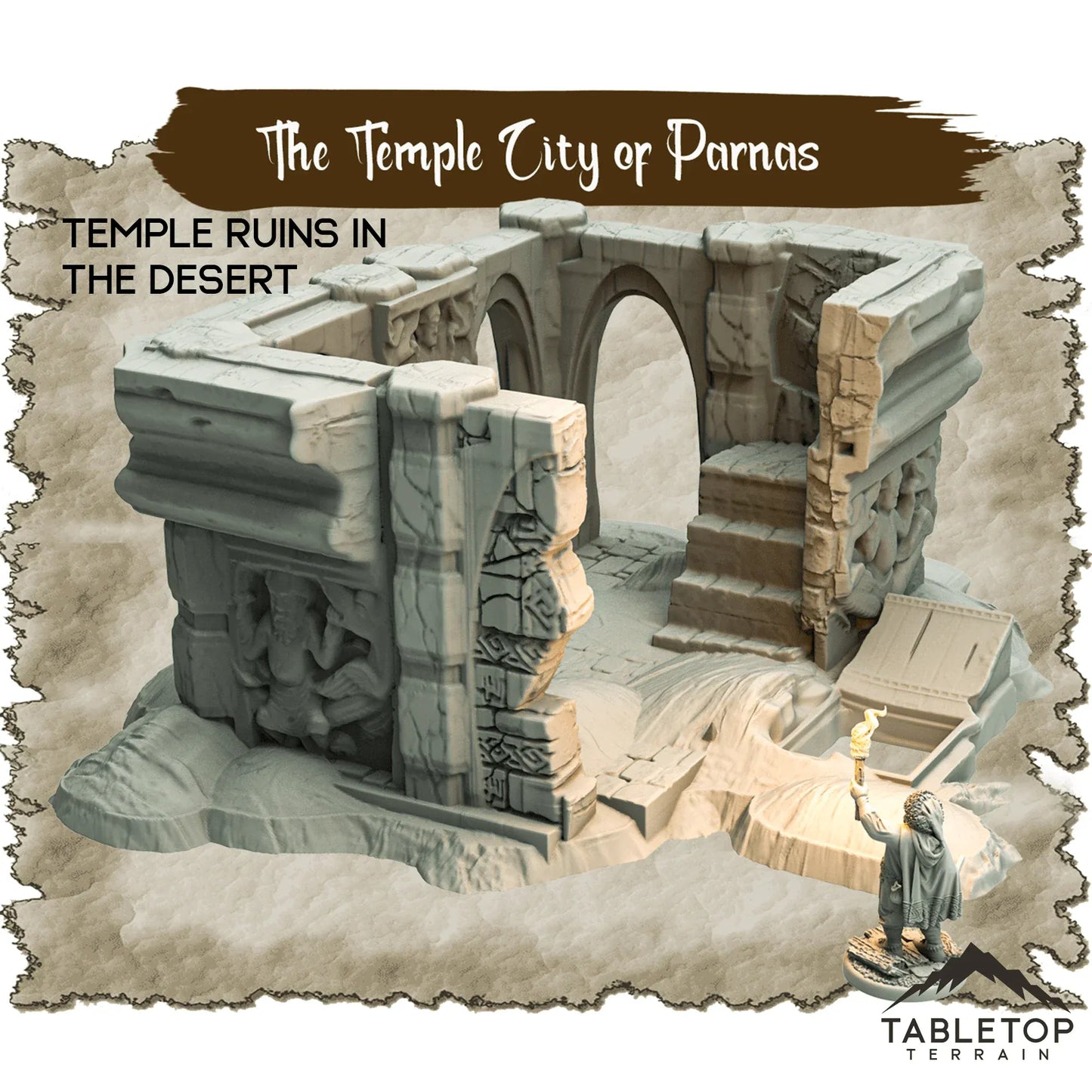 The Temple City of Parnas - Thematic Dungeon Terrain