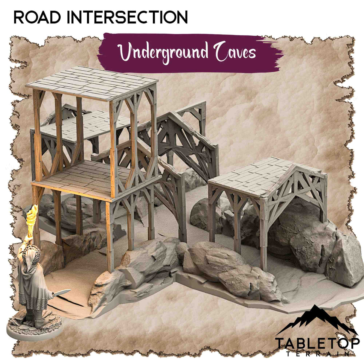 Underground Caves - Thematic Dungeon Terrain