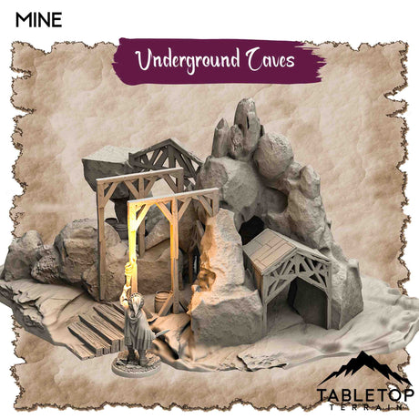 Underground Caves - Thematic Dungeon Terrain