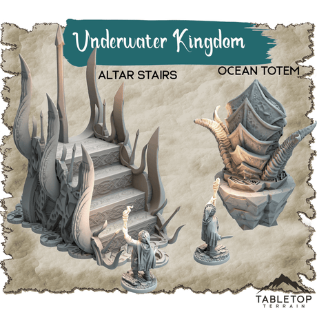 Underwater Kingdom - Thematic Dungeon Terrain