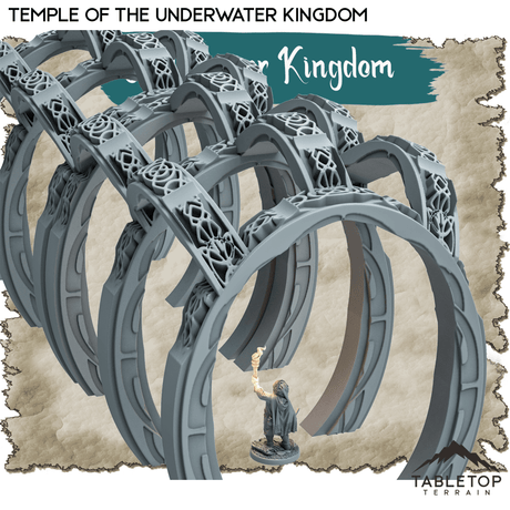 Underwater Kingdom - Thematic Dungeon Terrain