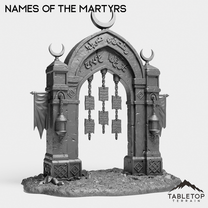 Names of the Martyrs
