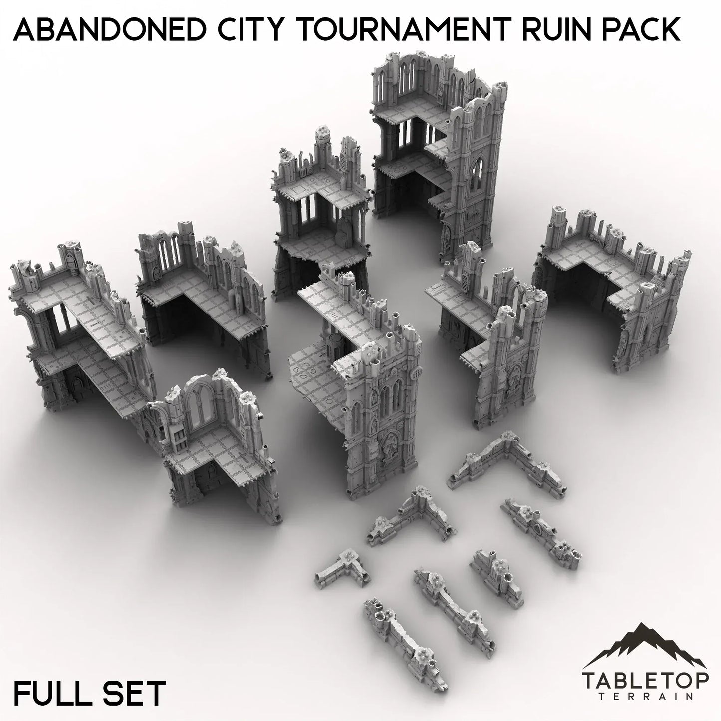 Abandoned City Tournament Ruin Pack