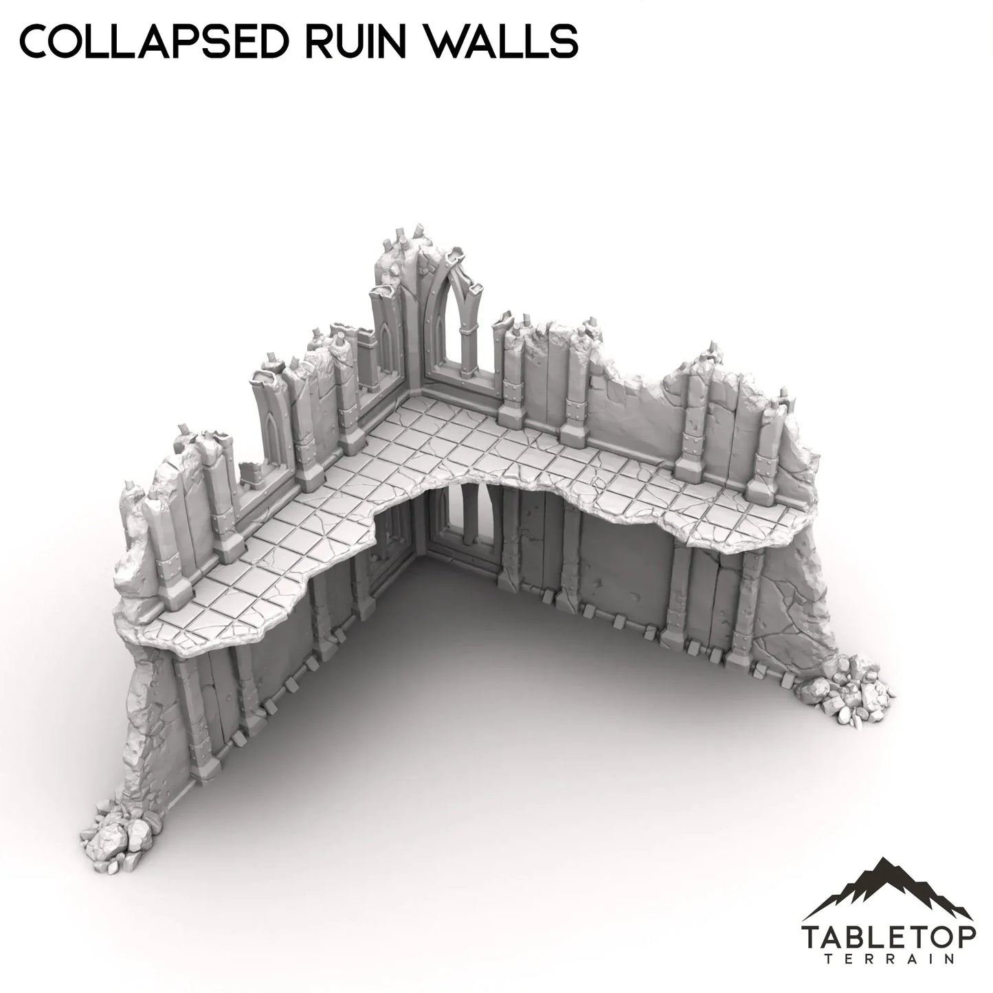 Collapsed Ruin Walls