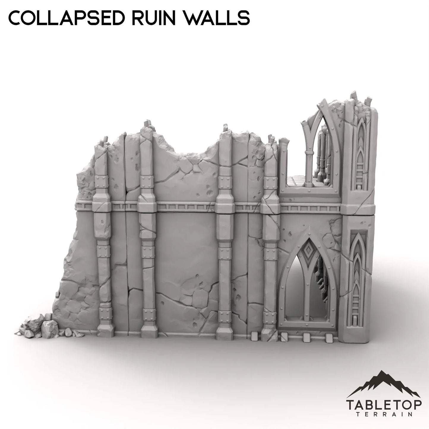 Collapsed Ruin Walls