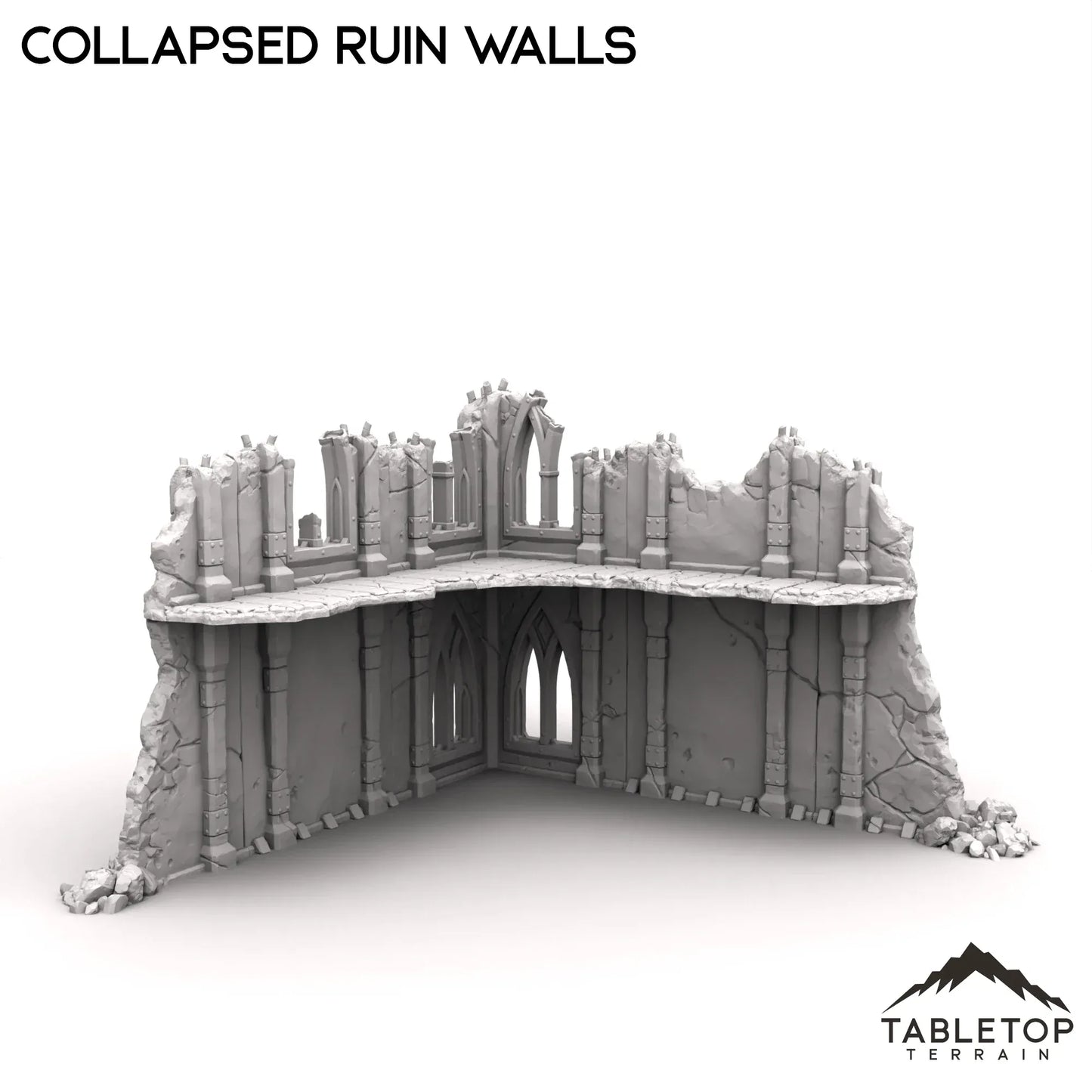 Collapsed Ruin Walls