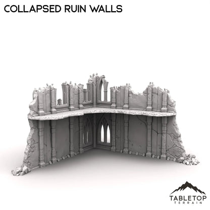 Collapsed Ruin Walls