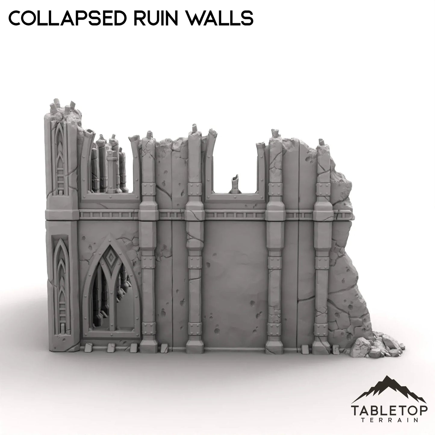 Collapsed Ruin Walls
