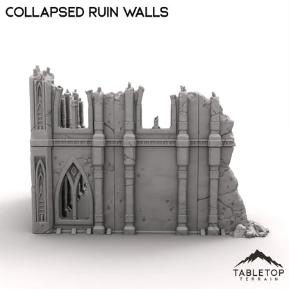 Collapsed Ruin Walls