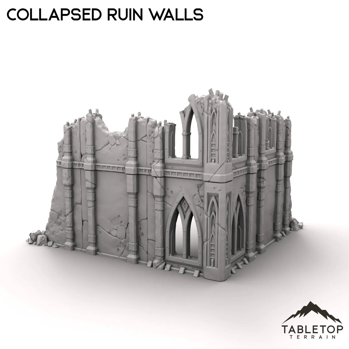 Collapsed Ruin Walls