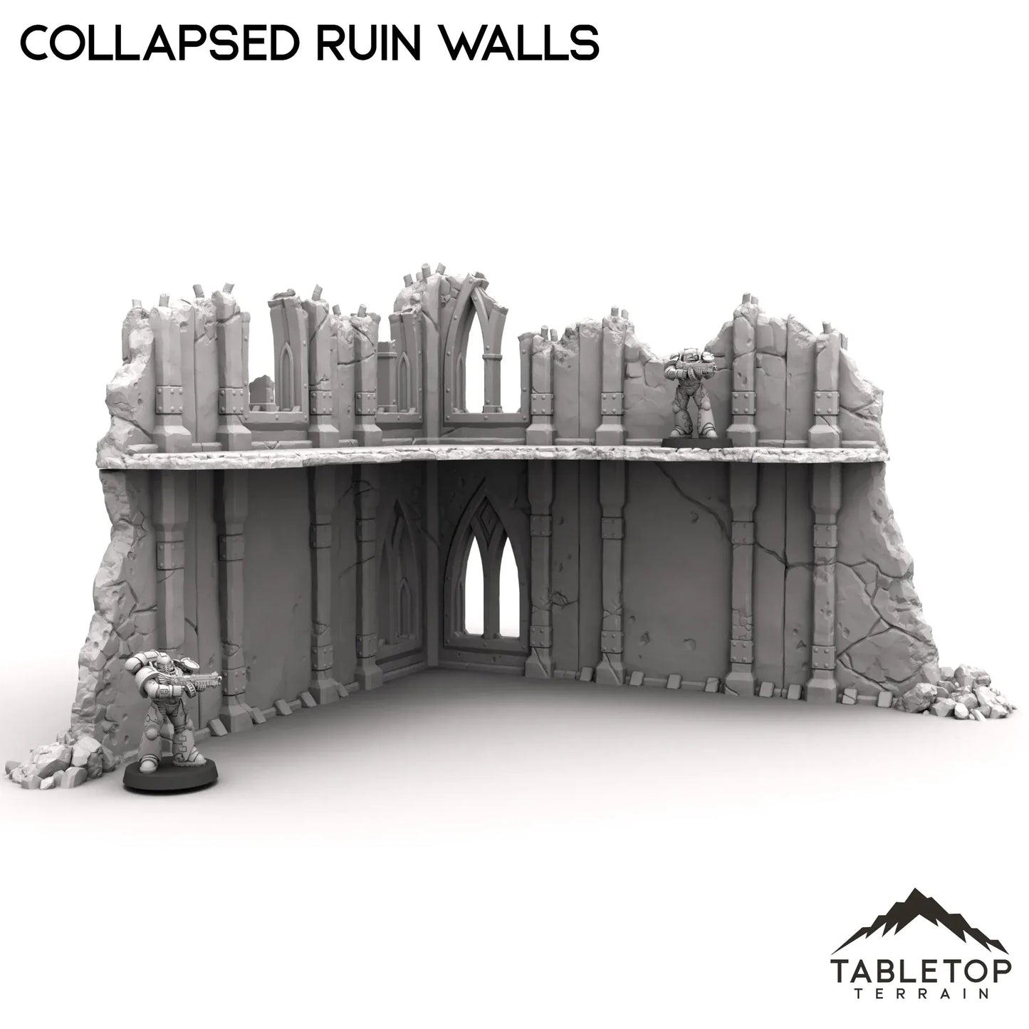 Collapsed Ruin Walls