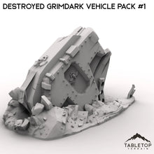Destroyed Grimdark Vehicle Pack
