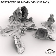 Destroyed Grimdark Vehicle Pack
