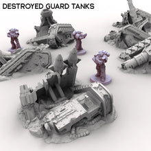 Destroyed Guard Tanks
