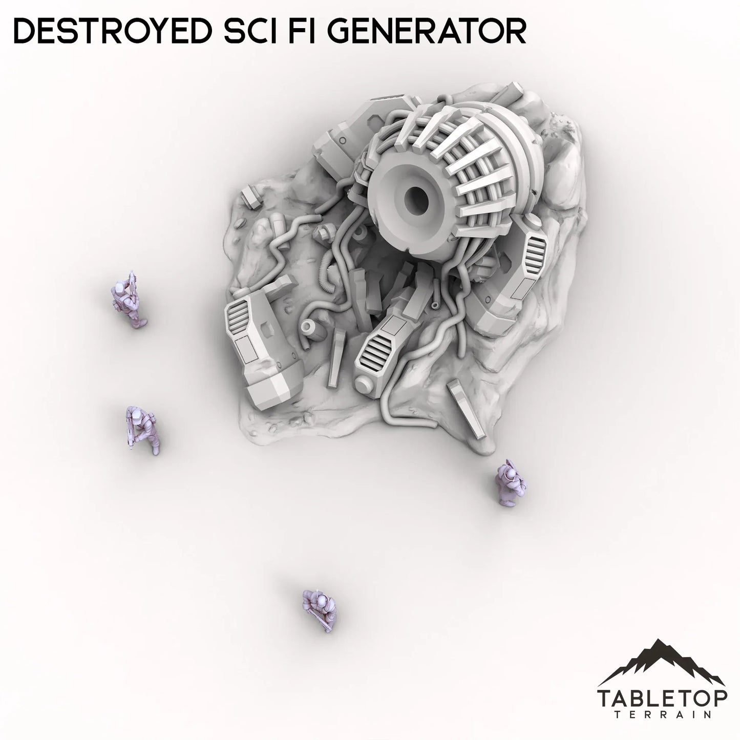 Destroyed Sci Fi Generator