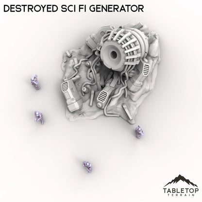 Destroyed Sci Fi Generator