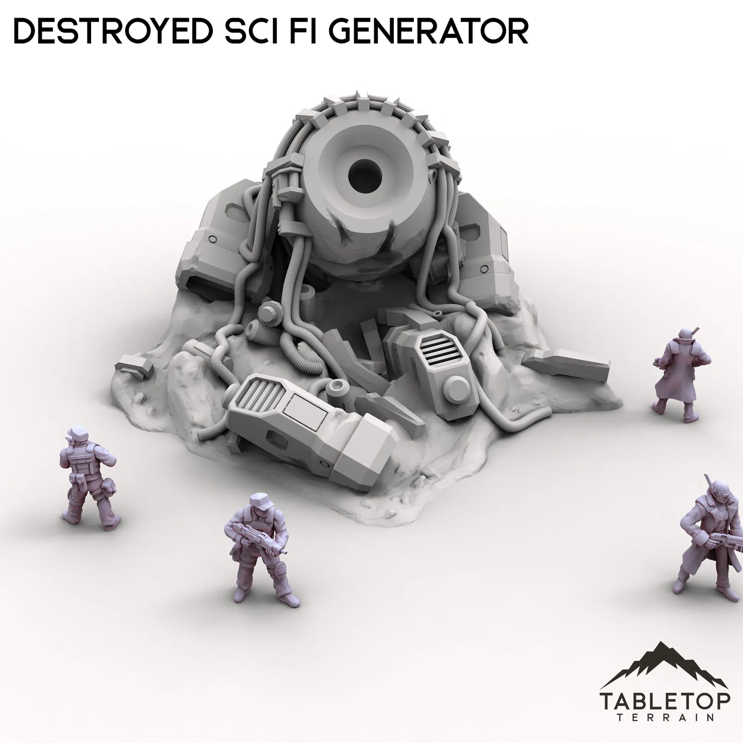 Destroyed Sci Fi Generator