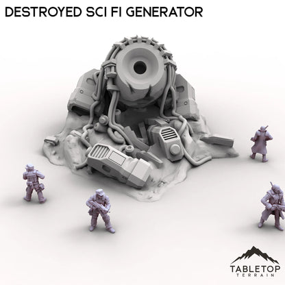 Destroyed Sci Fi Generator