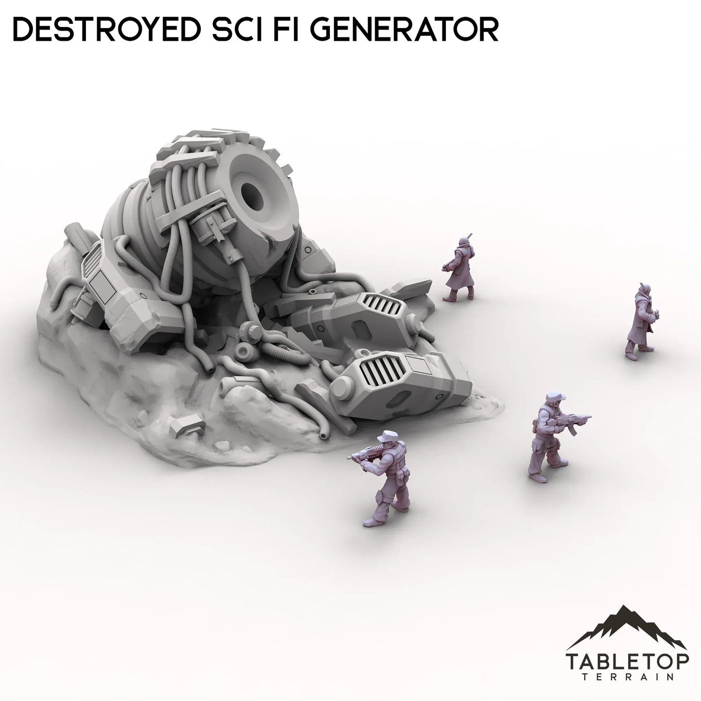 Destroyed Sci Fi Generator