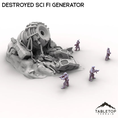 Destroyed Sci Fi Generator
