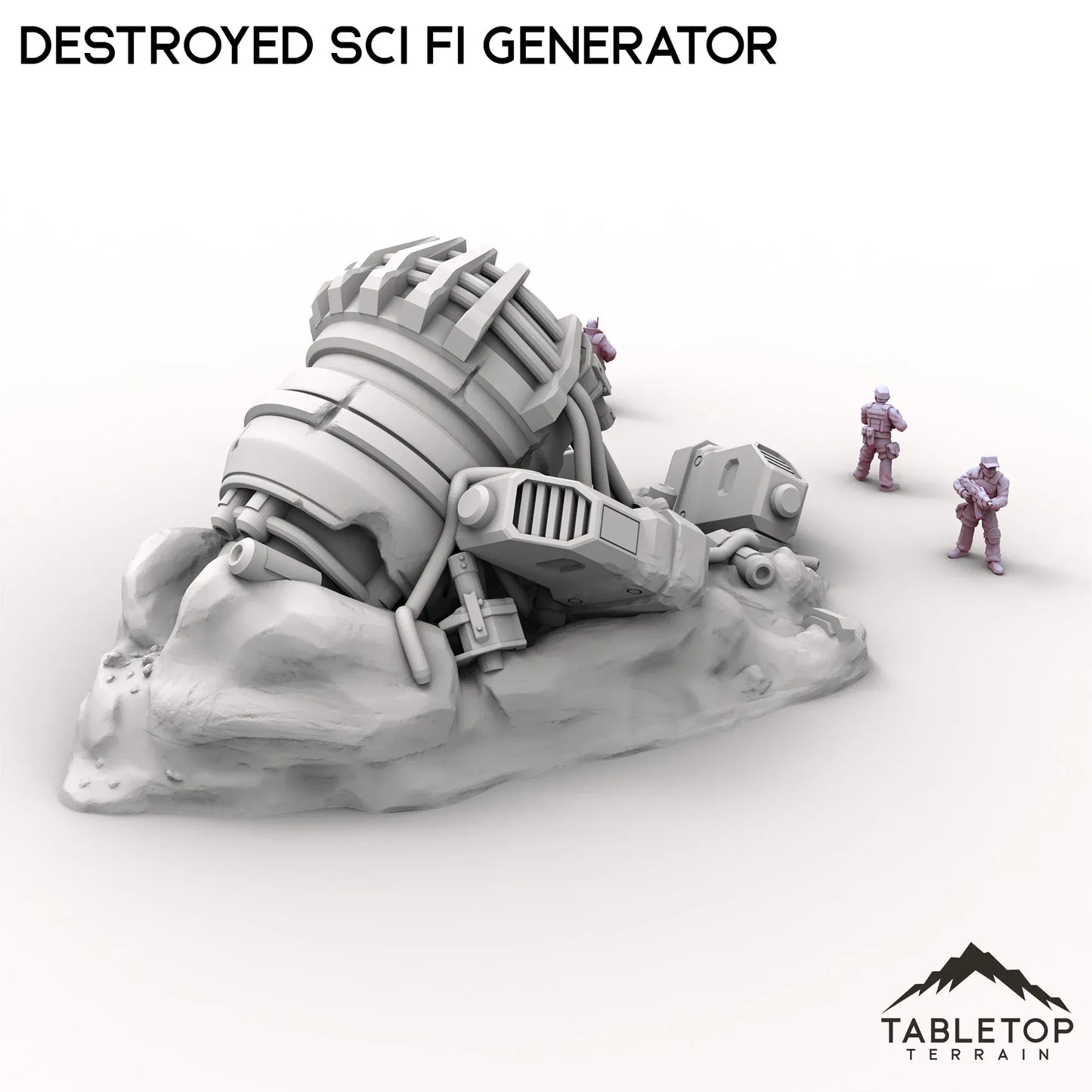 Destroyed Sci Fi Generator