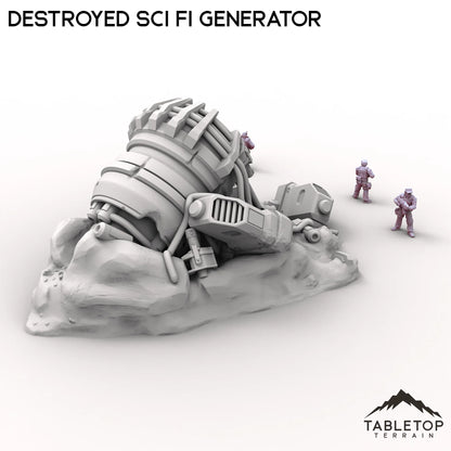Destroyed Sci Fi Generator