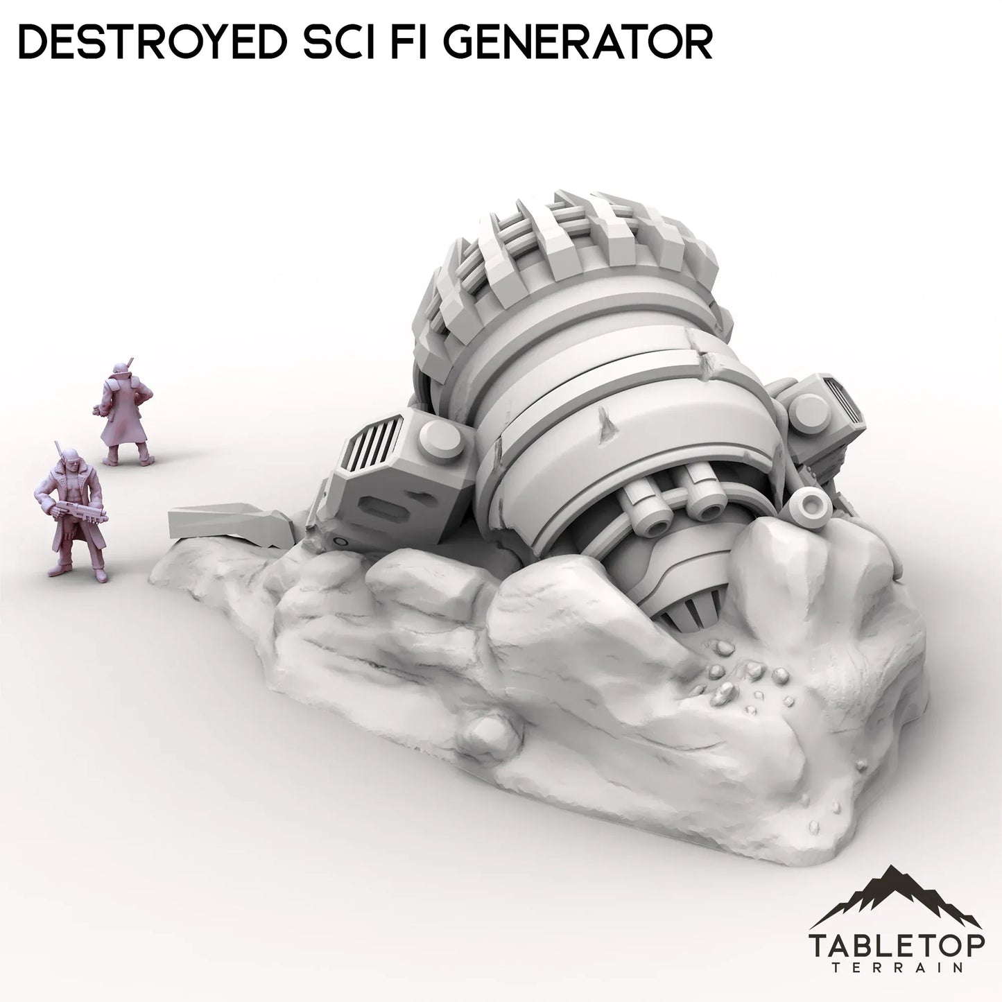 Destroyed Sci Fi Generator