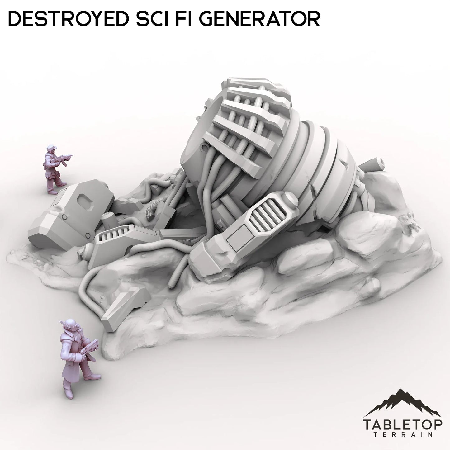 Destroyed Sci Fi Generator