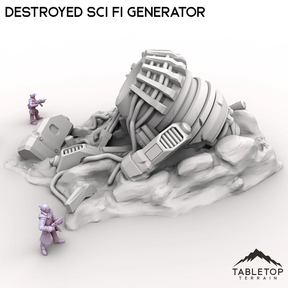 Destroyed Sci Fi Generator