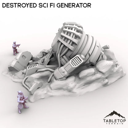 Destroyed Sci Fi Generator