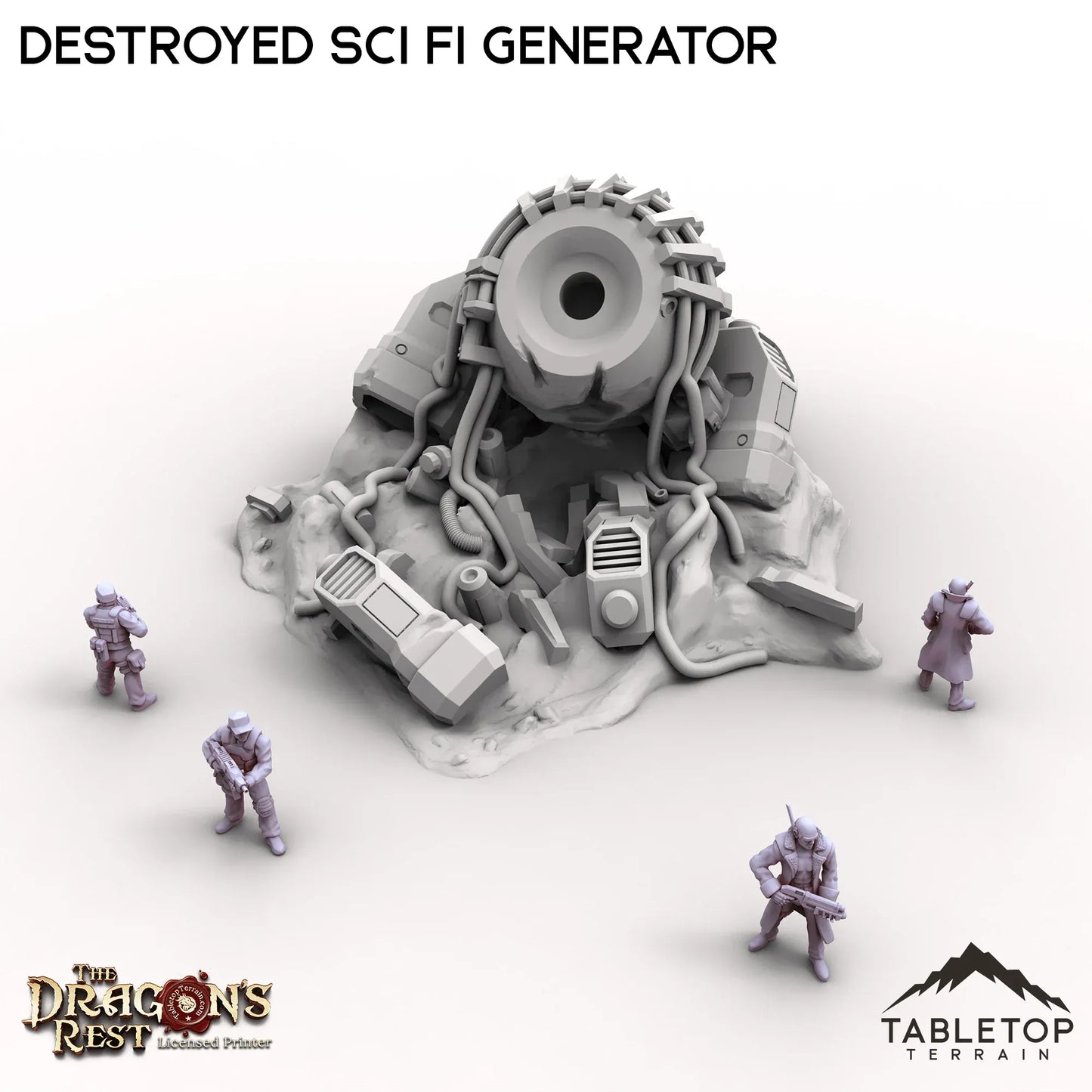 Destroyed Sci Fi Generator
