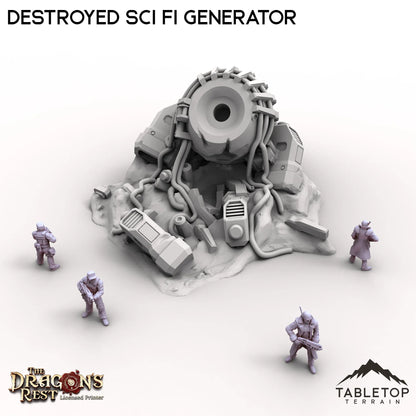Destroyed Sci Fi Generator