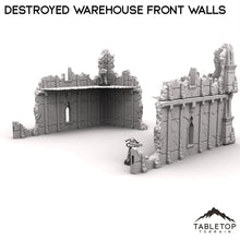 Destroyed Warehouse Front Walls