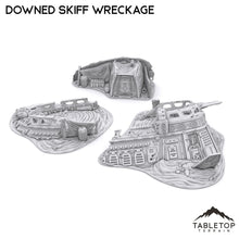 Downed Skiff Wreckage