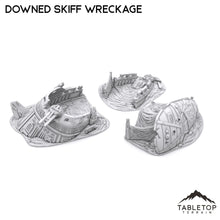 Downed Skiff Wreckage