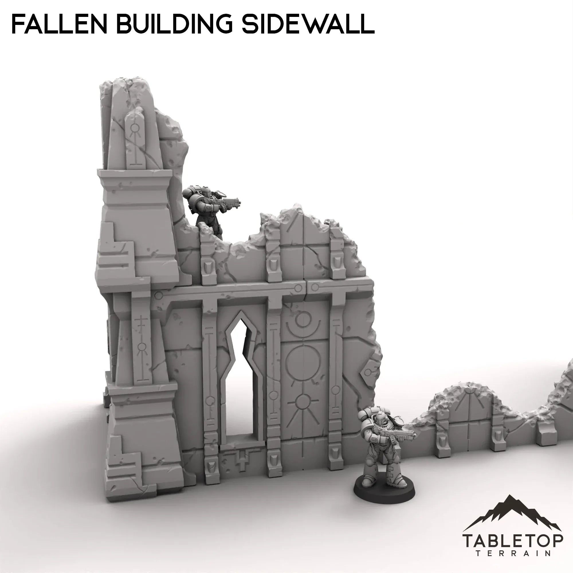 Fallen Building Sidewall