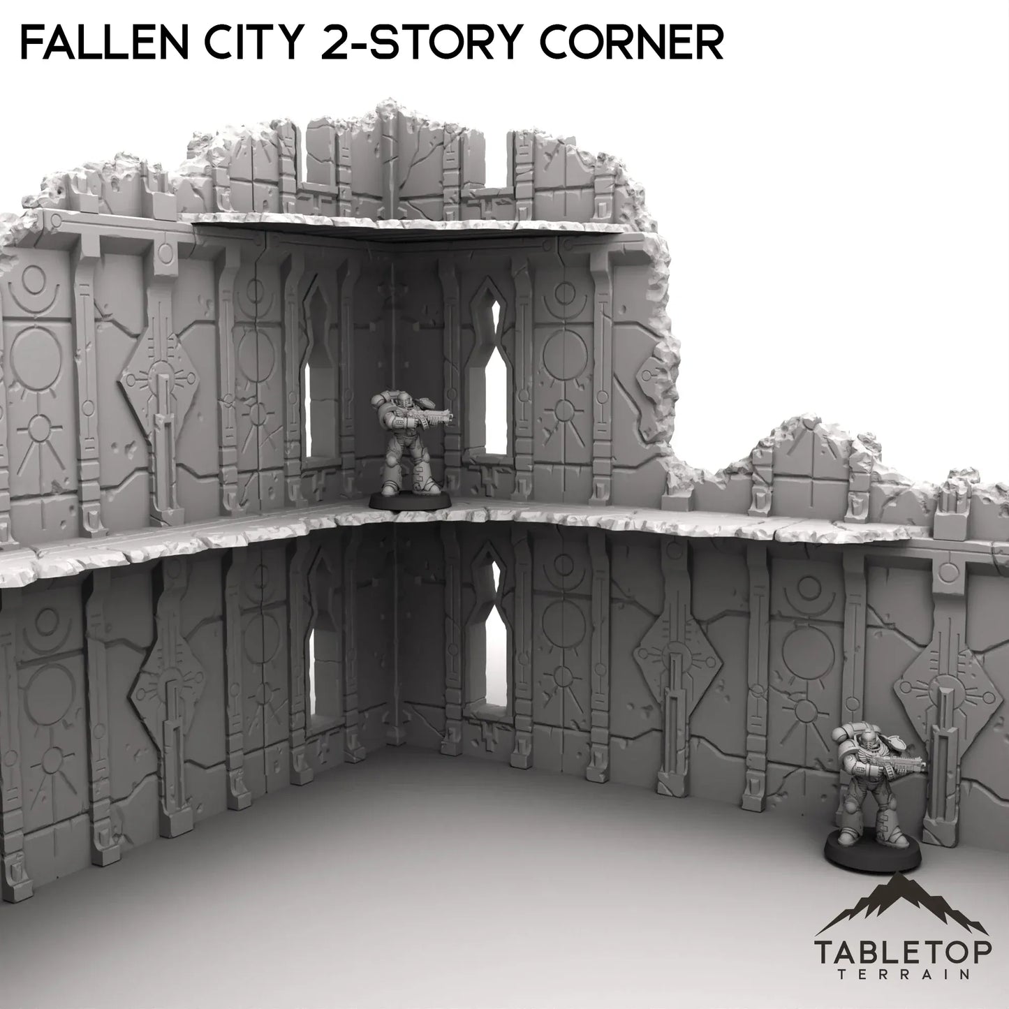 Fallen City 2-Story Corner