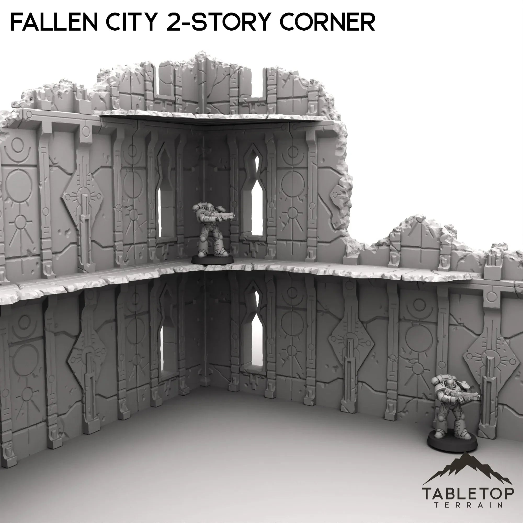 Fallen City 2-Story Corner