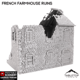 French Farmhouse Ruins - WWII Building