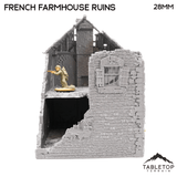 French Farmhouse Ruins - WWII Building